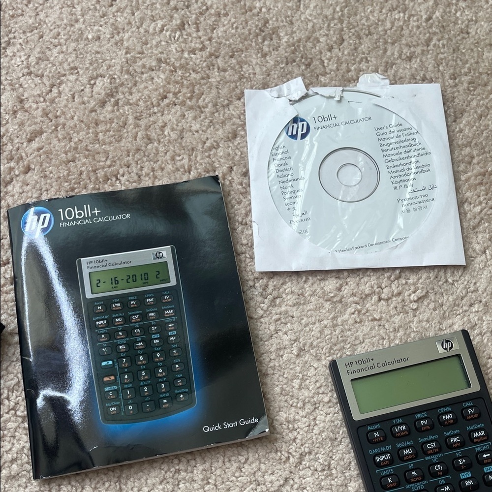 HP 10bII+ Financial Calculator - Picture 2 of 5